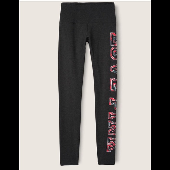 Pink Victoria’s Secret Cotton High Waist Full Length Legging NWT - Picture 4 of 8